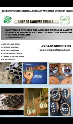 The Best Powerful Spiritual Herbalist In Nigeria