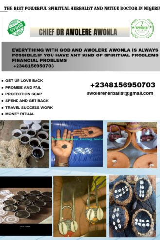 The Most Powerful Spiritual Herbalist Man And Native Doctor In Nigeria