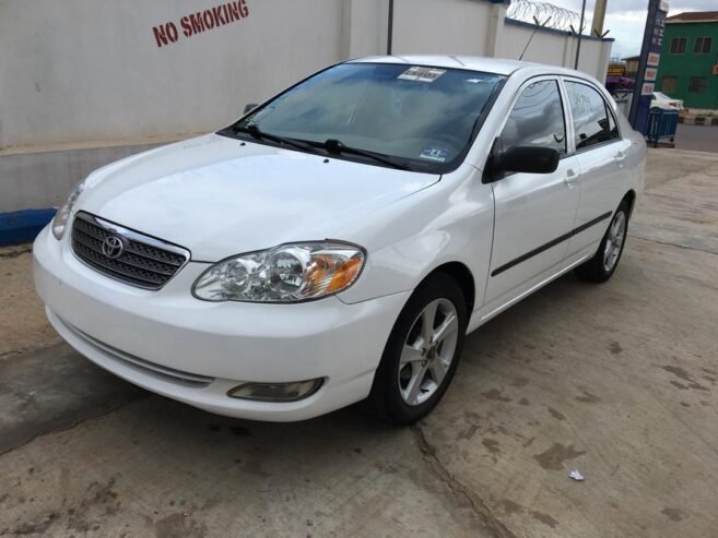 Neat clean Toyota Corolla