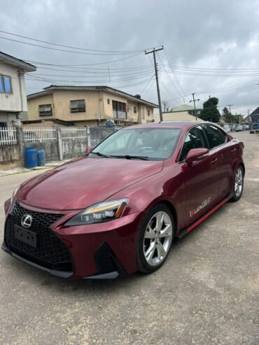 Clean Lexus is250 red for sale
