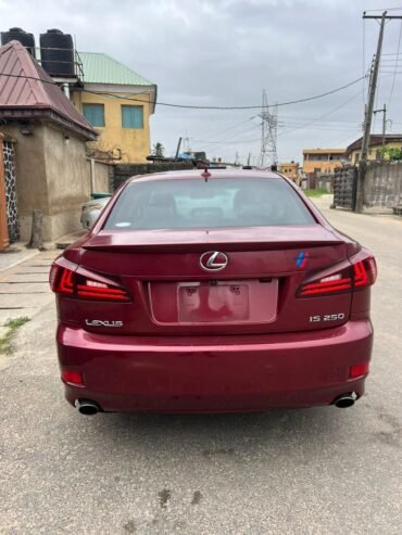 Clean Lexus is250 red for sale
