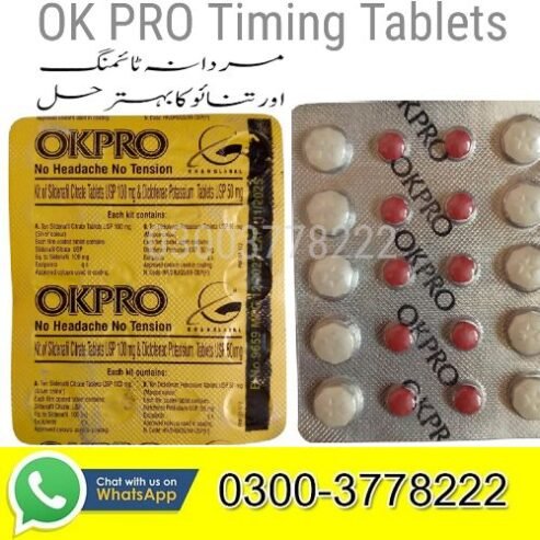OK PRO Timing Tablets in Pakistan _ 03003778222