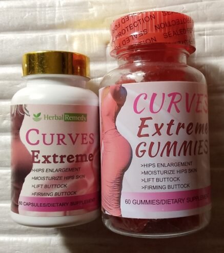 Curves Extreme Gummies for Butt and Hips Enlargement