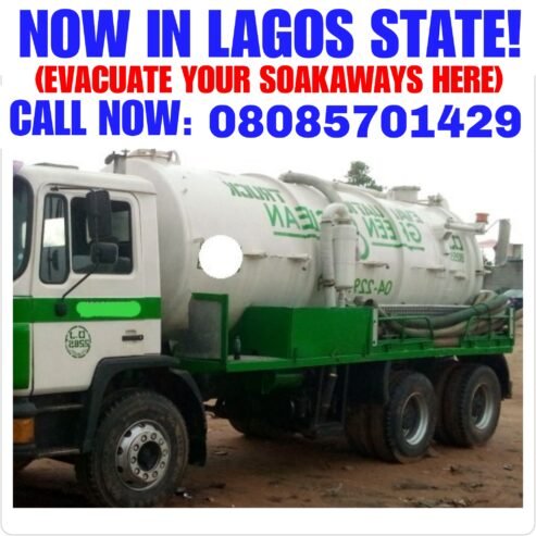 CityCare Soakaway Evacuation Services LAGOS (YES, EVACUATE YOUR SOAKAWAYS HERE)
