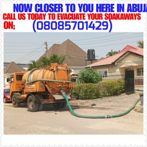 CityCare Soakaway Evacuation Services Abuja(YES, EVACUATE YOUR SEWAGES HERE)