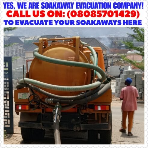 CityCare Soakaway Evacuation Services Abuja(YES, EVACUATE YOUR SEWAGES HERE)