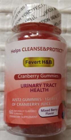 Fevert Cranberry Gummies for Urinary Tract Health