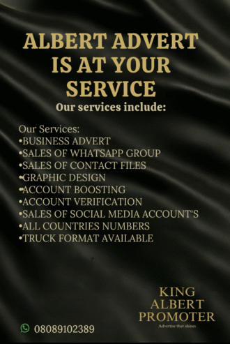 Our SERVICE’S