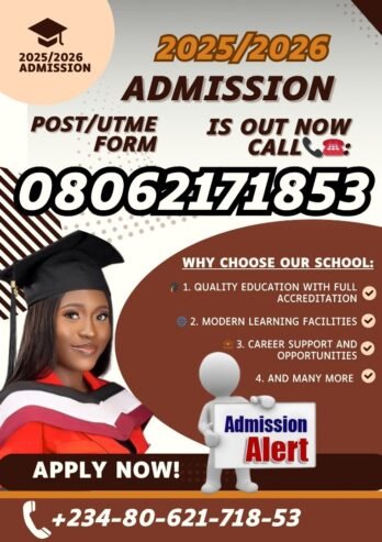 Babcock University,Ilishan-Remo 2025/2026 ADMISSIO