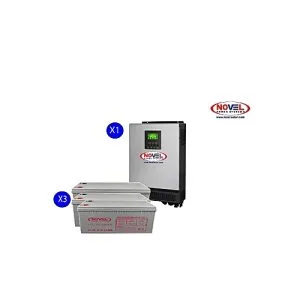 Novel Solar 2.5kVA Complete Inverter Package