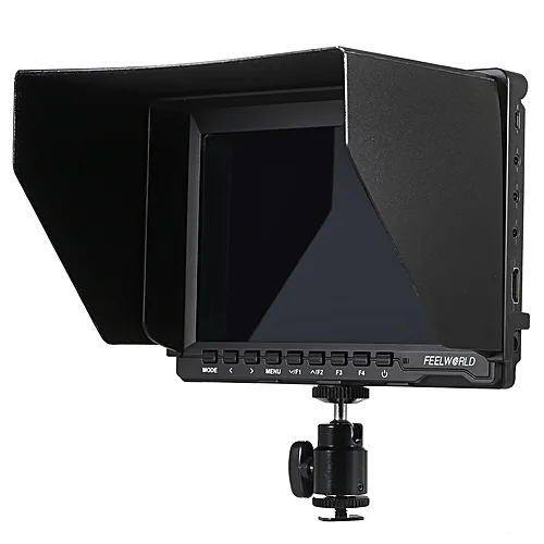 Generic Feelworld FW74K Portable 7 Inch Ultra HD 1280 * 800 IPS LCD Screen Camera Monitor Supports 4K UHD 3840 * 2160p(29.97/25/23.98) With Battery Buckle Plate For Panasonic GH4 For Sony A7S FS7 For BMPCC