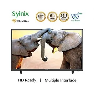 Syinix 39 Inch HD LED TV SY-39A400 A400 Series - Black