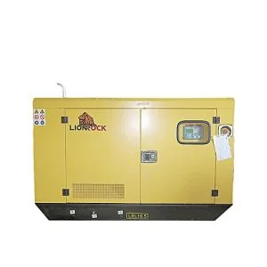 LionRock 16.5 KVA Soundproof Diesel Generator LRL16.5 - Yellow