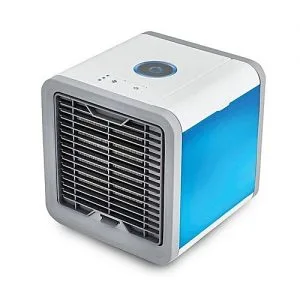 Generic Portable Mini Air Cooler Air Arctic Personal Space Air Conditioner Humidifier White & Gray