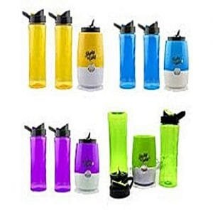 Shake n Take 3 Shake N Take Smoothie Maker/Mini Blender With Two Bottles