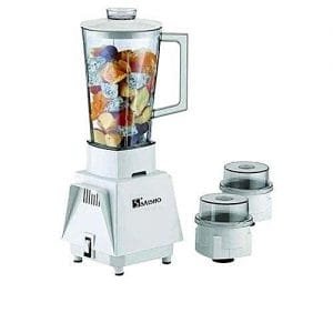 Saisho 3-In-1 Grinder/Blender 1.0 Litre S-748 - White