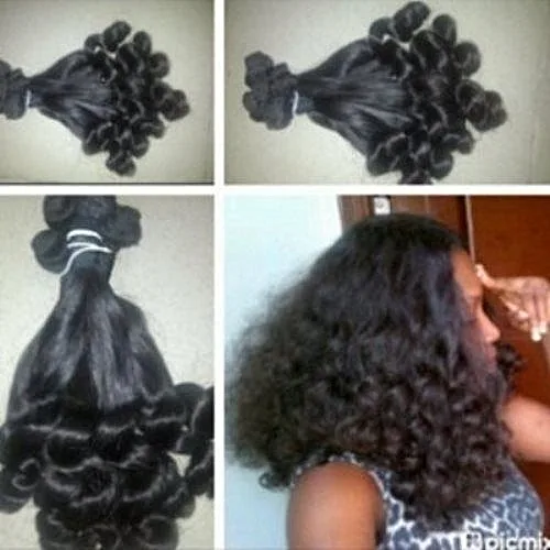 Fashion 10A Grade, Double Drawn Bouncy Curls 300 Grams,