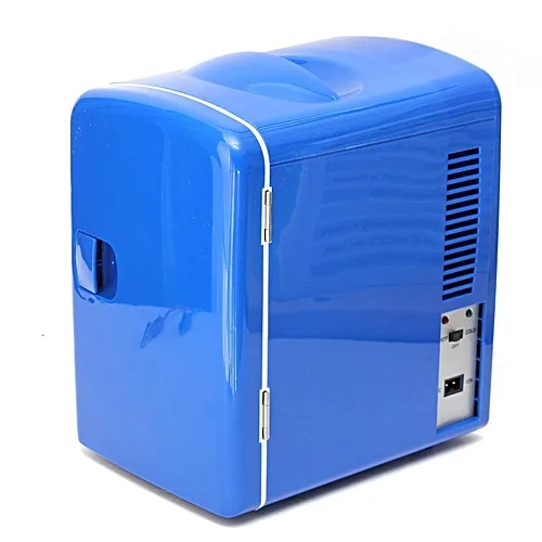 Generic 12V 4L Car Boat Protable Mini Fridge Cooler Warmer VR Travel Refrigerator Blue