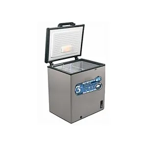 Scanfrost SFL151 - 151 LITERS INOX FINISH CHEST FREEZER