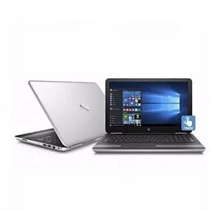 HP Pavilion 15-au018wm Intel Corei7-6500U 2.5Ghz (12GB RAM,1TB HDD) 15.6-Inch Windows 10 Touchscreen Laptop - Silver+BAG +32GB FLASH DRIVE
