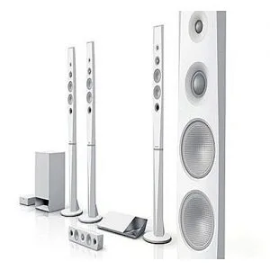 Sony Blu-Ray 3D 5.1CH 1200W RMS DVD Home Theatre - BDV-N9200WL - White Wireless Rear Speaker With Bluetooth