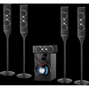 Homeflower Powerful 5.1CH Bluetooth Home Theatre System - HF-80 Serene Bass Sound