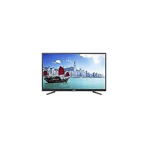Hisense 50 Inch LED Full TV, 3HDMI, 2USB DIVX,1AV, Black Free Bracket RGB