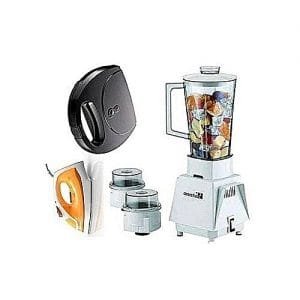 Saisho Blender +Toaster + Iron Bundle