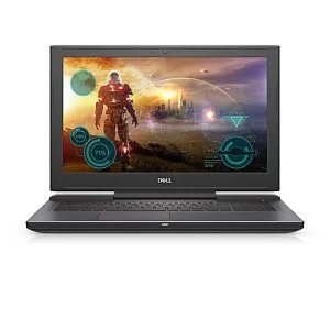 Dell G55 Gaming Laptop 15.6" 8th Gen Core I7 16GB 128GB SSD+1TB HDD GTX 1050Ti Black