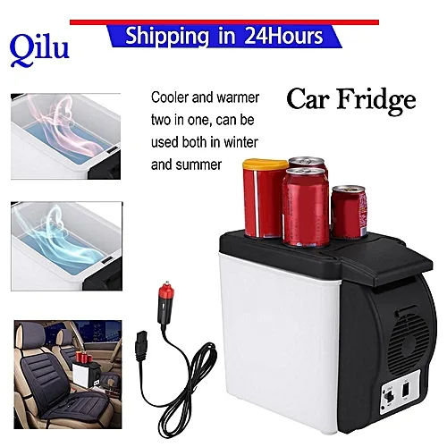 Generic New Product Promotion 6L Capacity 12V Portable Mini Car Fridge Electric Cooler And Warmer For Travel Camping