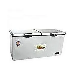 Polystar 620L CHEST FREEZER DOUBLE DOOR WHITE COLOUR AND TOP GLASS {PV-CF620L}