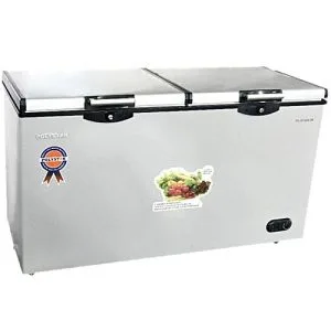 Polystar CHEST FREEZER PVCF-530LGR DOUBLE DOOR
