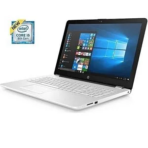 HP HP Notebook 15- Intel Core I5- 1.6ghz 8TH GEN 8250u-4gb Ram-1tb Hdd-wins 10-White With Bag+Wireless Mouse+16GB FLASH DRIVE