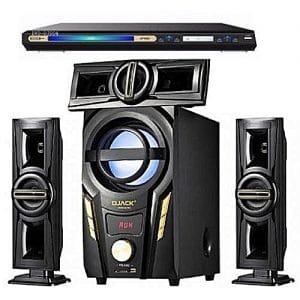 Djack 3.1CH Bluetooth Home Theatre System DJ-703A + LG DVD Player