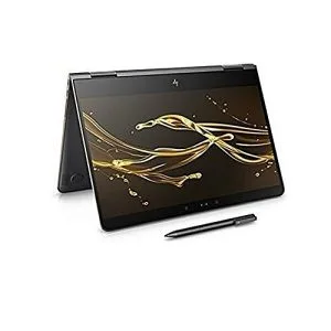 HP Spectre X360 13-ac063dx Z4Z31UA#ABA: Intel Core I7-7500U 2.7GHz (256GB SSD, 8GB) 13.3-Inch Touchscreen Windows 10 Convertible Laptop -Dark Ash + Bag + 32GB Flash Drive