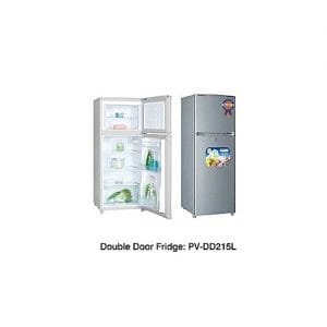 Polystar Double Door Refrigerator PV-DD215L