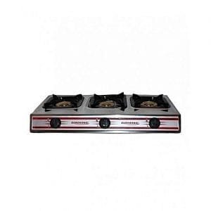 Eurosonic Table Top Gas Cooker-3 Burners