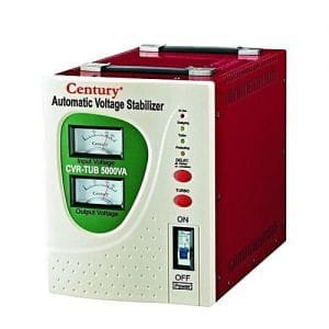 Century 5000W TUB Stabilizer - Red