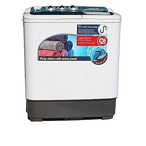 Scanfrost Large Capacity, Semi Automatic, Twin Tub Washing Machine - Wash And Spin