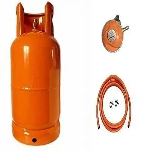 GAS Gas Cylinder 12.5Kg +HOSE+Gas Regulator Meter With Level And Leak Indicator