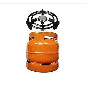 Generic 6KG Gas Cylinder With Anti Rust Cast Stand & Burner