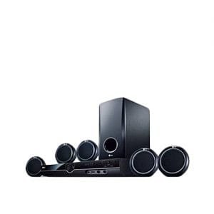 LG Home Theatre With Satellite Speaker - LG AUD 358- Black