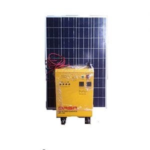 QASA The New Generation Qlink SOLAR OR PHCN POWERED GENERATOR = Solar Panel +Battery+Inverter+Ups