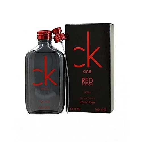 Calvin Klein CK One Red Edition Eau De Toilette For Him - 100ml