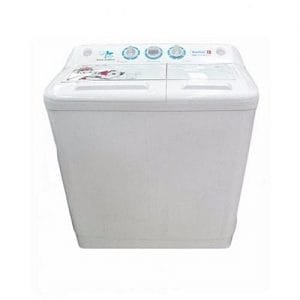 Scanfrost SFWM TTA 8KG Twin Tub Semi-Automatic Washing Machine - White