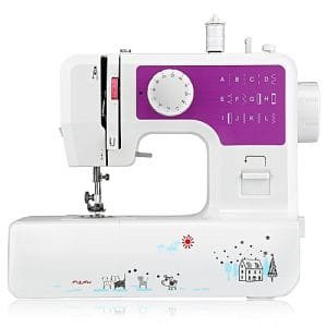 Generic Household Sewing Machine With 12 Different Stitches US Plug - Blue