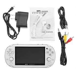 Generic OR 4.3 Inch Handheld Game Console Player Built-in 300 Games For Kids Adults-white