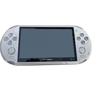 Generic OR 5.0 Inch Large Screen 8GB Game Console Handheld Player MP3-white