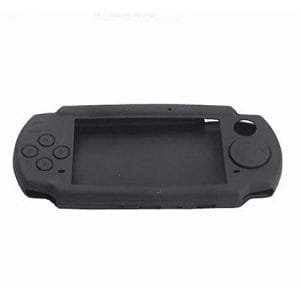 Generic Black - Silicone Soft Protective Cover Shell for Sony PSP 2000 3000 Console PSP2000 PSP3000
