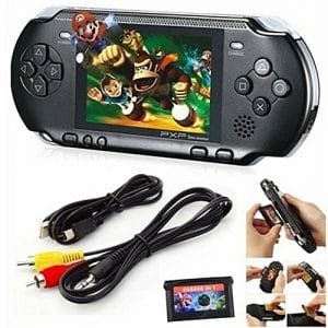 Generic Latest Fashion Game 16 Bit Handheld Game Console Portable Video Game 150 Games Retro Megadrive PXP(Black)